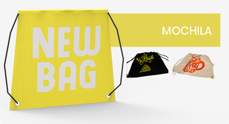 Bolsa Mochila de Friselina